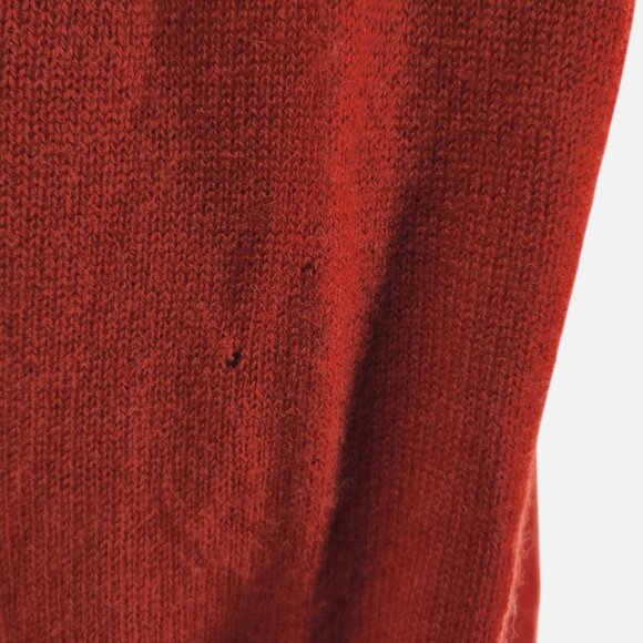 'S MAXMARA 100% Cashmere Turtleneck Sweater S Super Soft Ribbed Knit Pullover - Picture 5 of 9